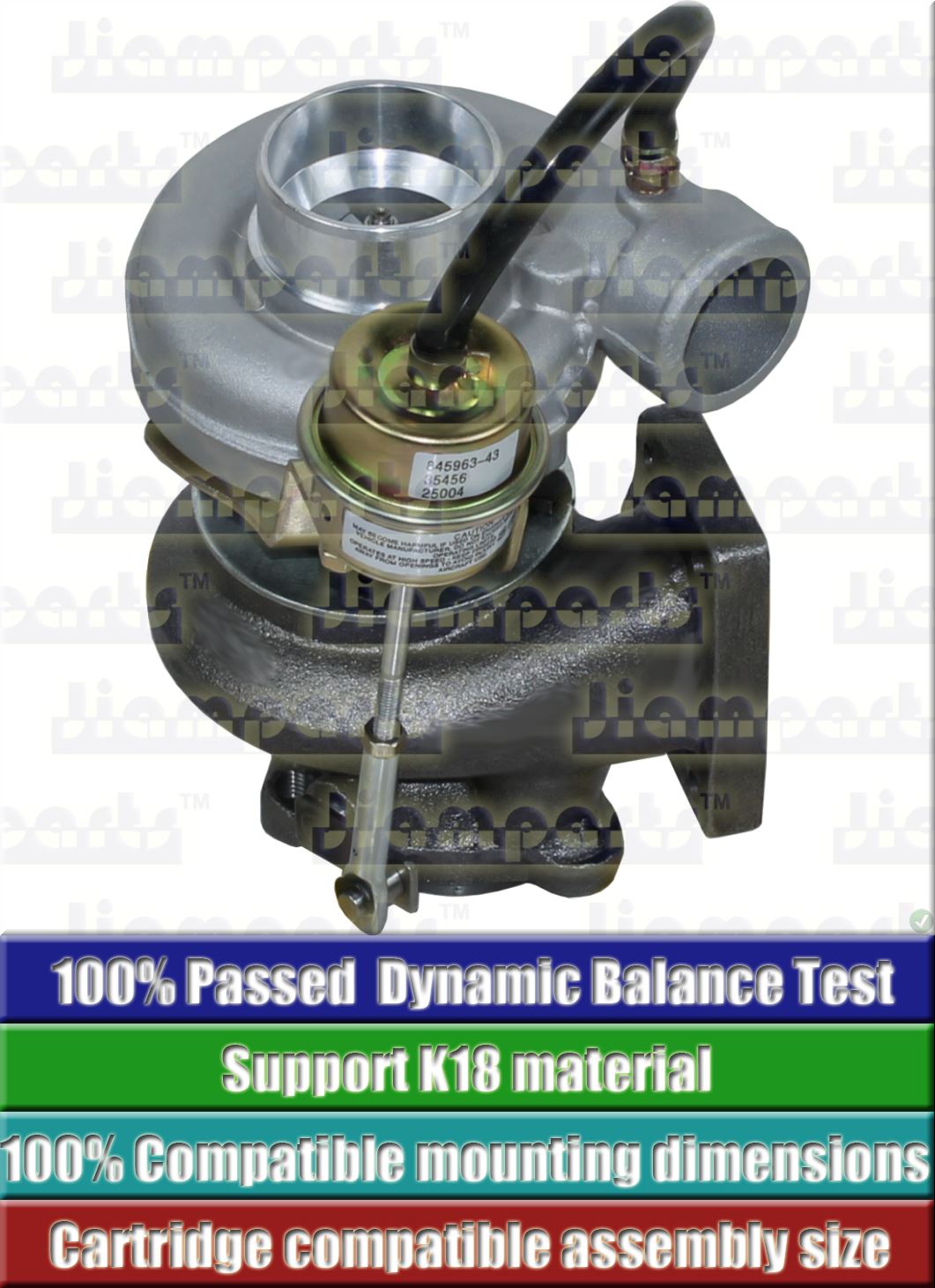 Description image:Turbocharger TB2558 758817-0001S