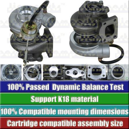 Showcase image:Turbocharger TB2558 758817-1S