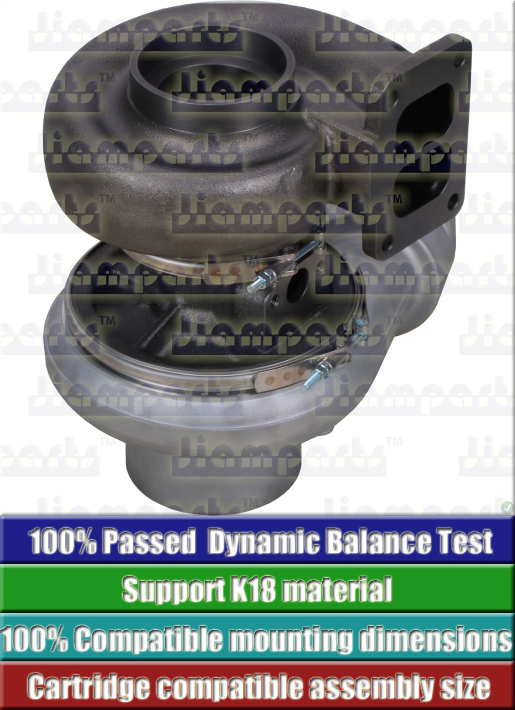 Description image:Turbocharger S4DS 7C7582-R