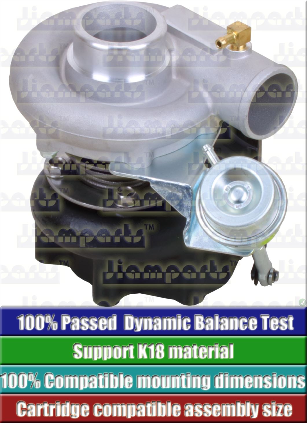 Description image:Turbocharger SJ60F-1YC A08FY-001-J
