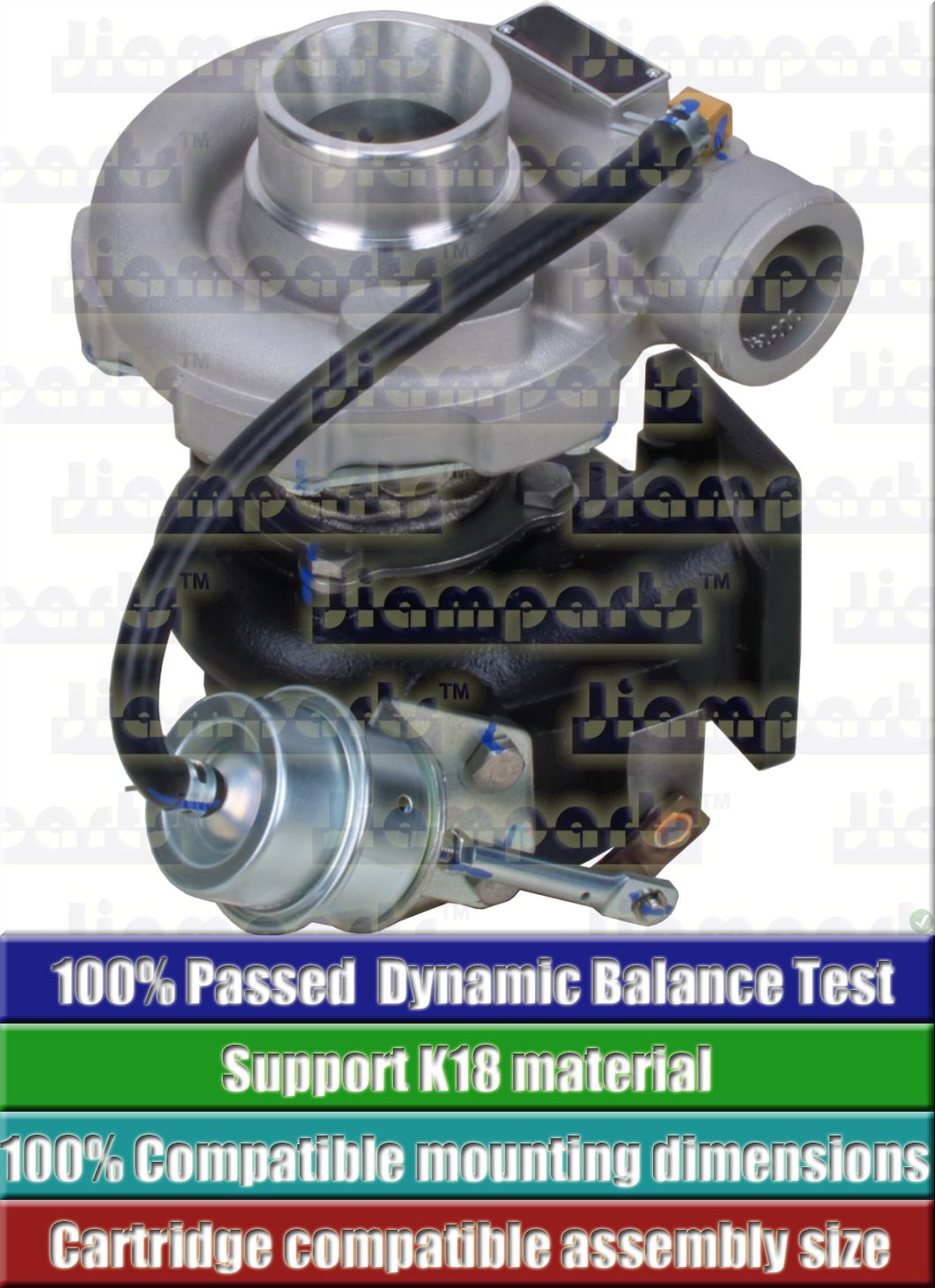 Description image:Turbocharger JP60C D0702-1118100-502-R