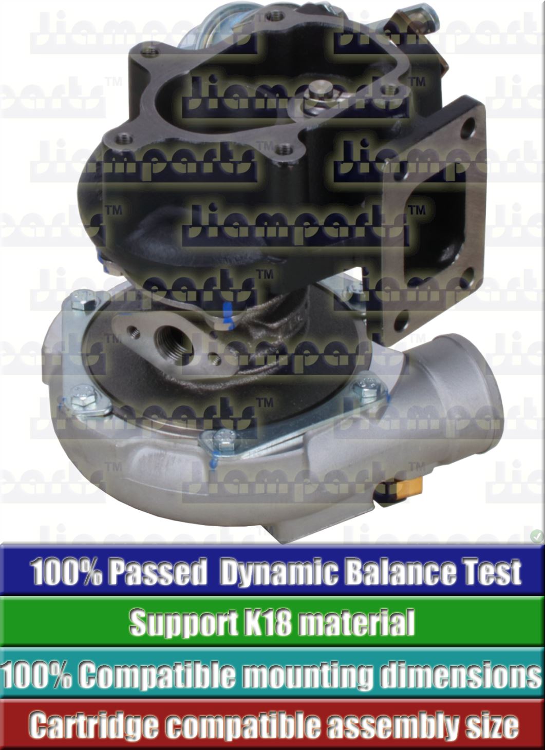 Description image:Turbocharger JP60C D0702-1118100-502-R