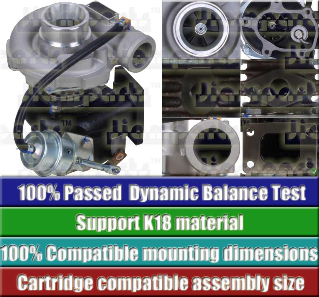Description image:Turbocharger JP60C JP60S
