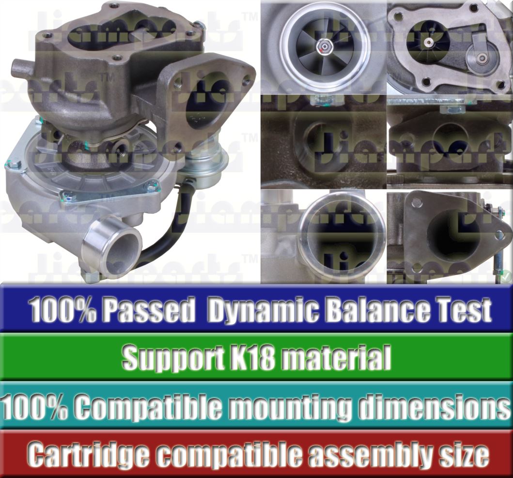 Description image:Turbocharger HP60-3 DK5-1118010-J