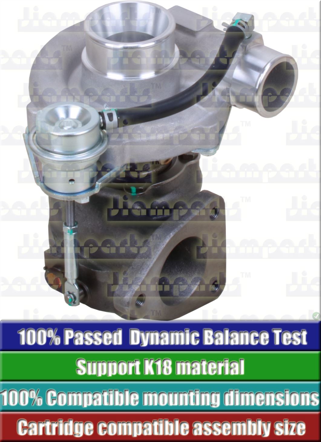 Description image:Turbocharger HP60-3 DK5-1118010-J