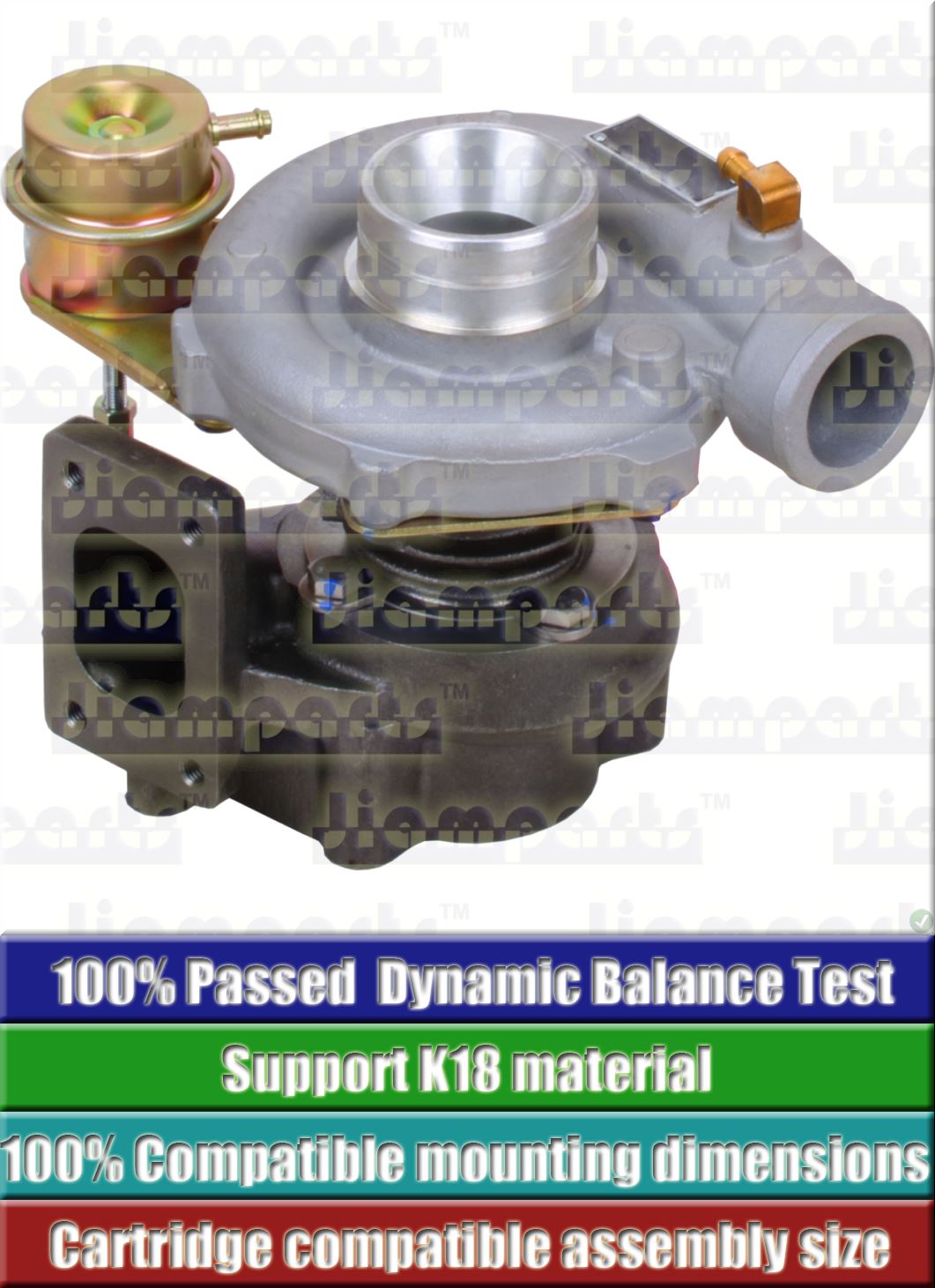 Description image:Turbocharger JP60S E049339000208-R