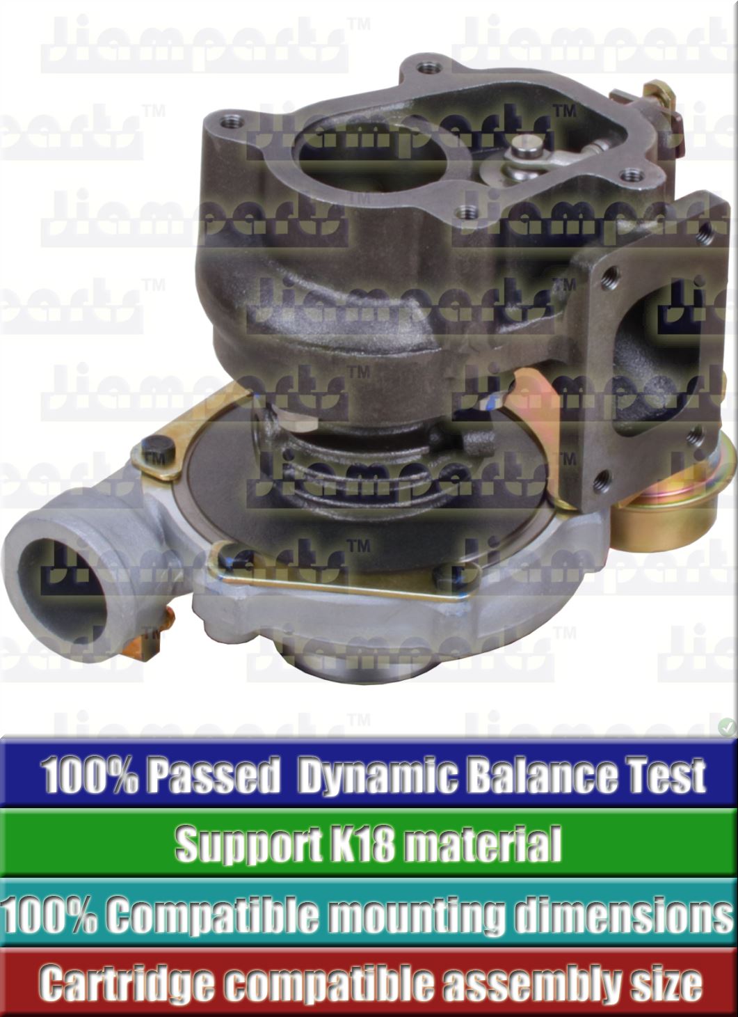 Description image:Turbocharger JP60S E049339000208-R