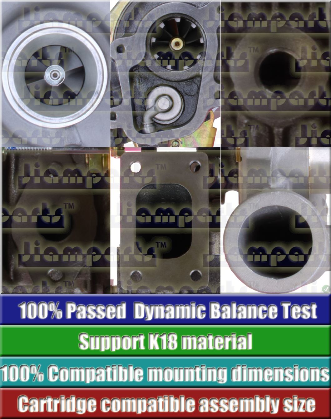 Description image:Turbocharger JP60S E049339000208