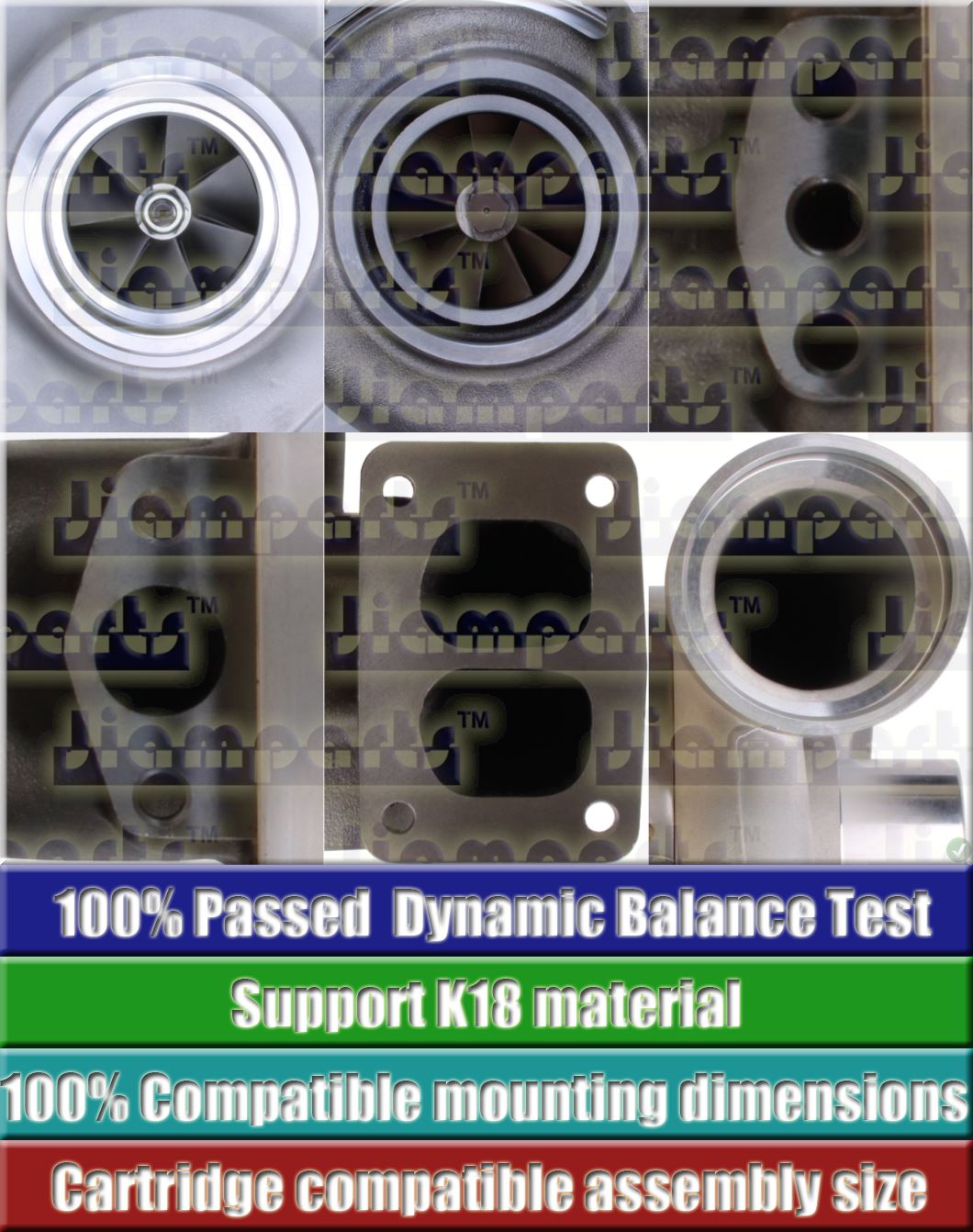 Description image:Turbocharger KTR110G-QD6B JM0187