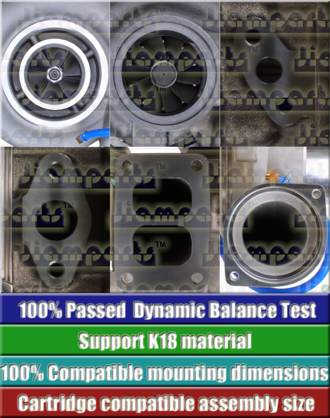 Description image:Turbocharger GTA5002 JM0189