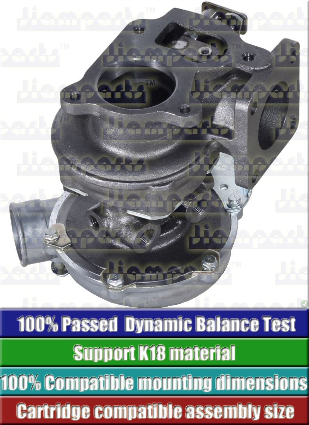 Description image:Turbocharger RHB52W-52002AP15NRBRL3911CZ NB150040