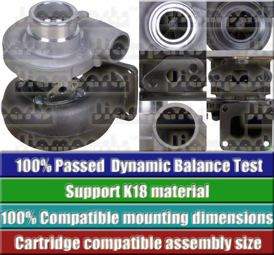 Description image:Turbocharger S200S055 RE509435-K