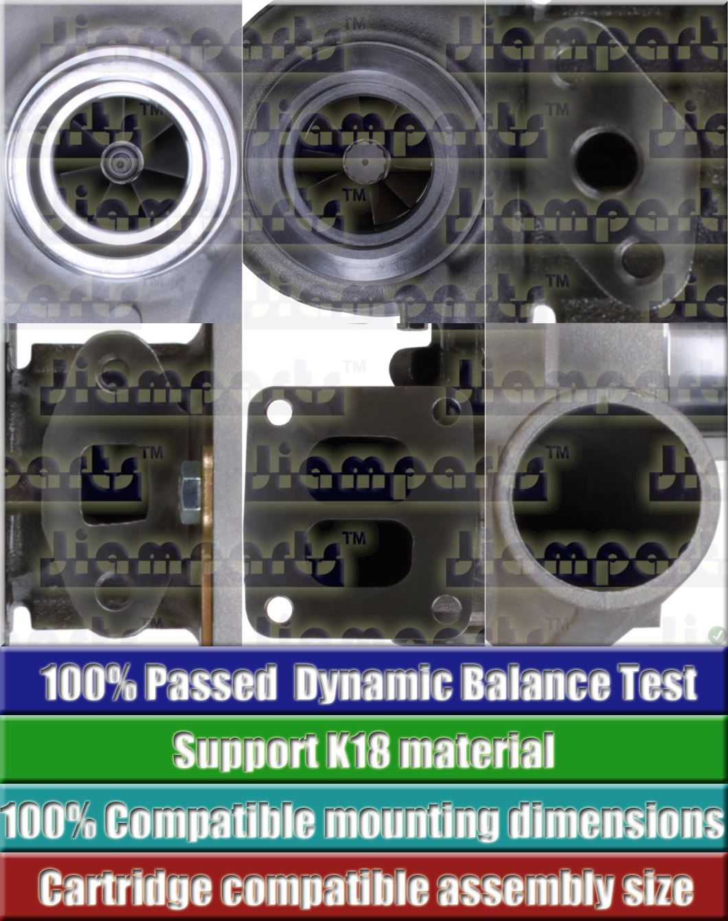 Description image:Turbocharger S200S055 RE509435-K