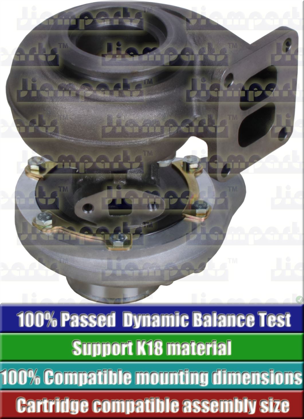 Description image:Turbocharger S200S055 RE509435-K