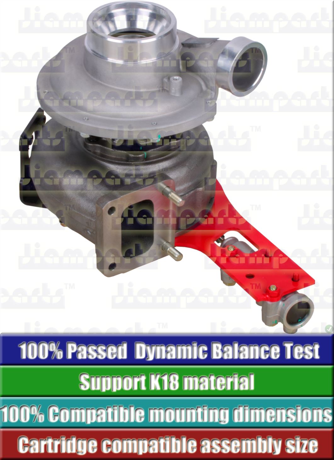 Description image:Turbocharger RHG8V S1760-E0101-BCW-G
