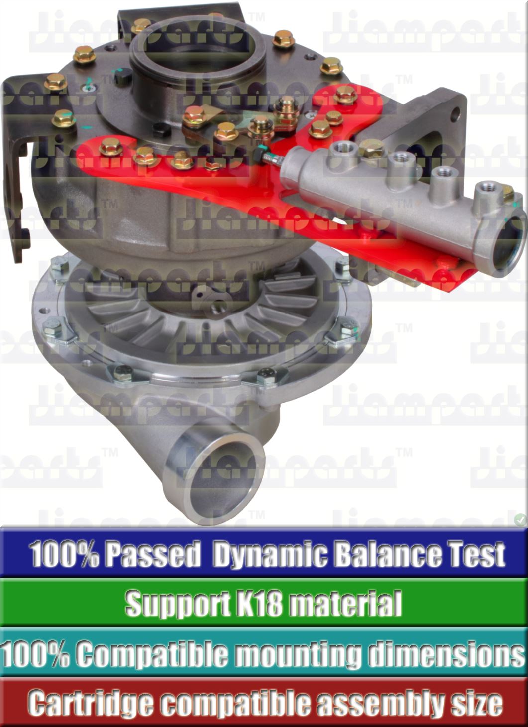 Description image:Turbocharger RHG8V S1760-E0101-BCW-G