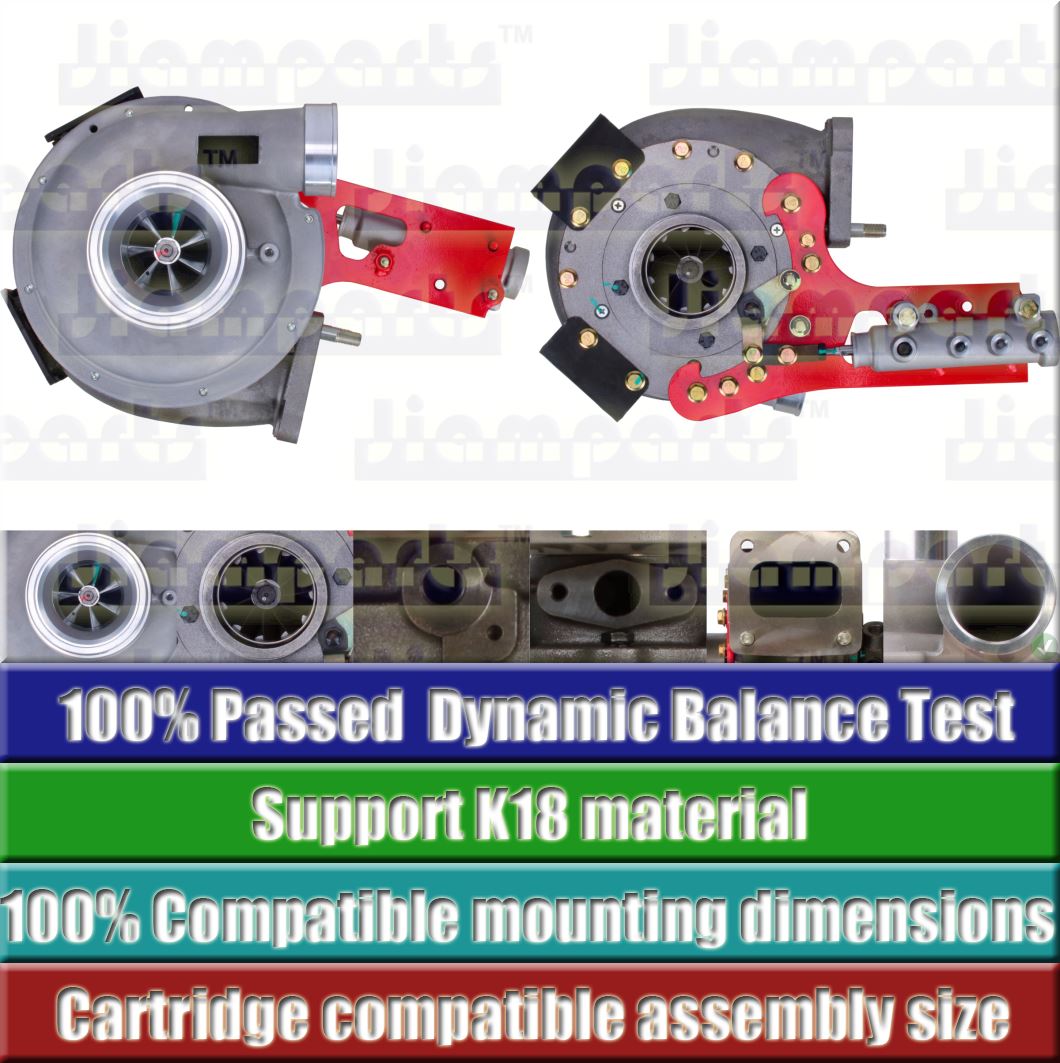 Description image:Turbocharger RHG8V S1760-E0101-BCW-G