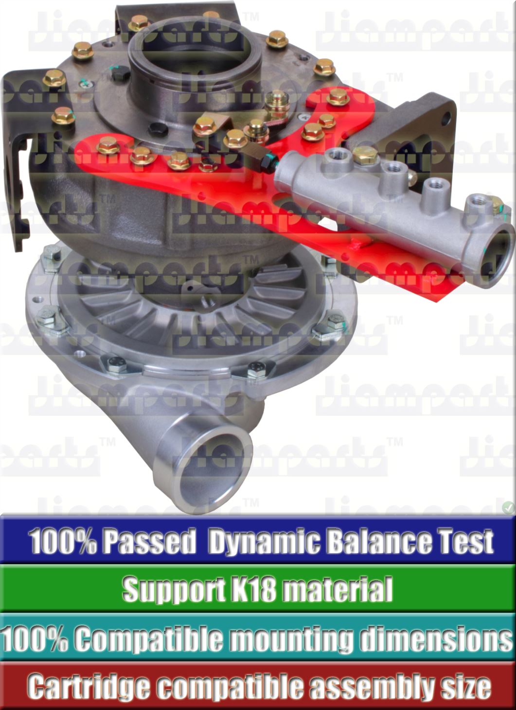 Description image:Turbocharger RHG8V S1760-E0101-G