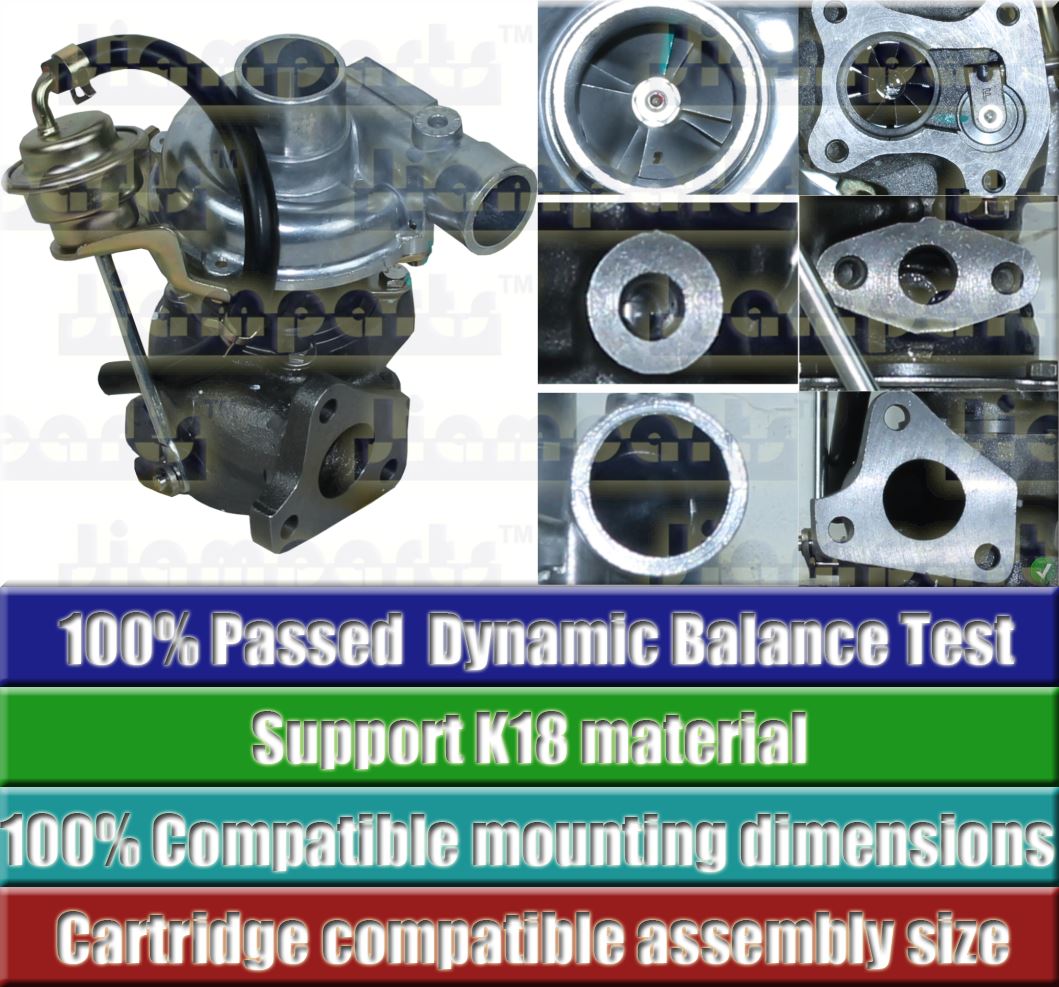 Description image:Turbocharger RHB32BW-68002BP14NRBRL314CBZ 860004