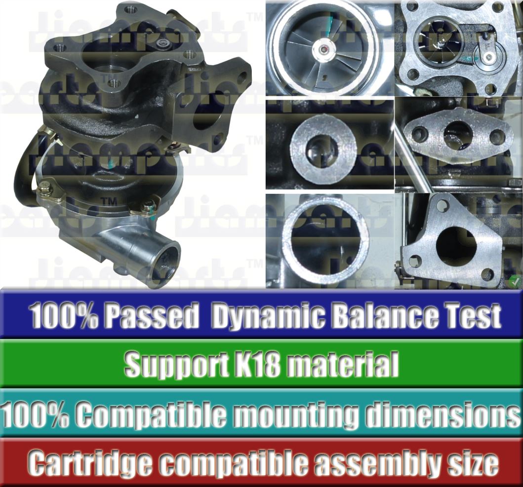 Description image:Turbocharger RHB32BW-68002BP14NRBRL314CBZ 860004