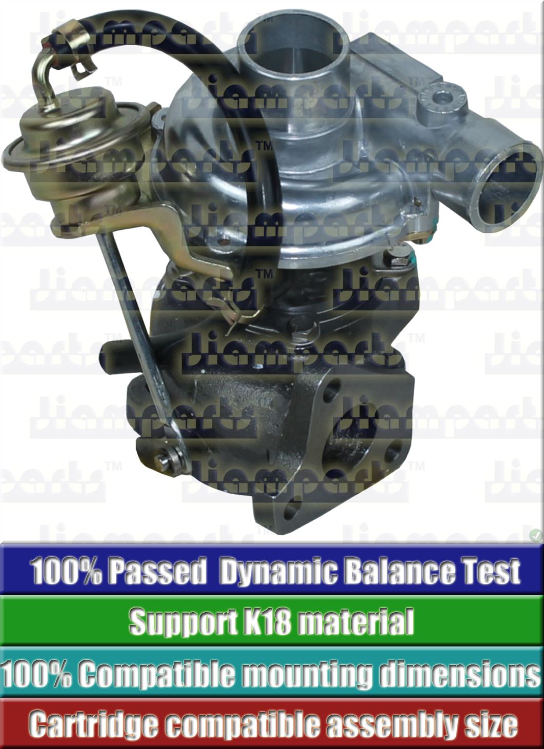Description image:Turbocharger RHB32BW-68002BP14NRBRL314CBZ 860004