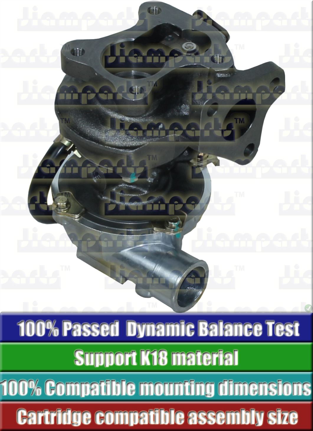 Description image:Turbocharger RHB32BW-68002BP14NRBRL314CBZ 860004