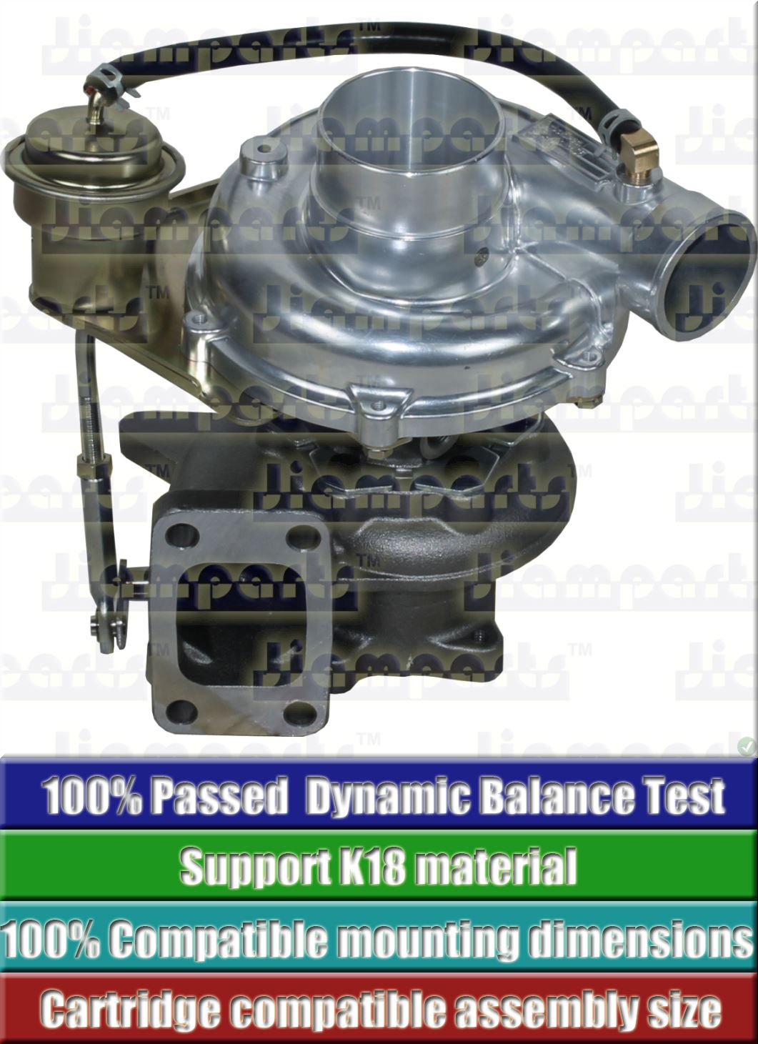 Description image:Turbocharger RHC62W-1183P20NABRLL5213CHBZ 241002203A