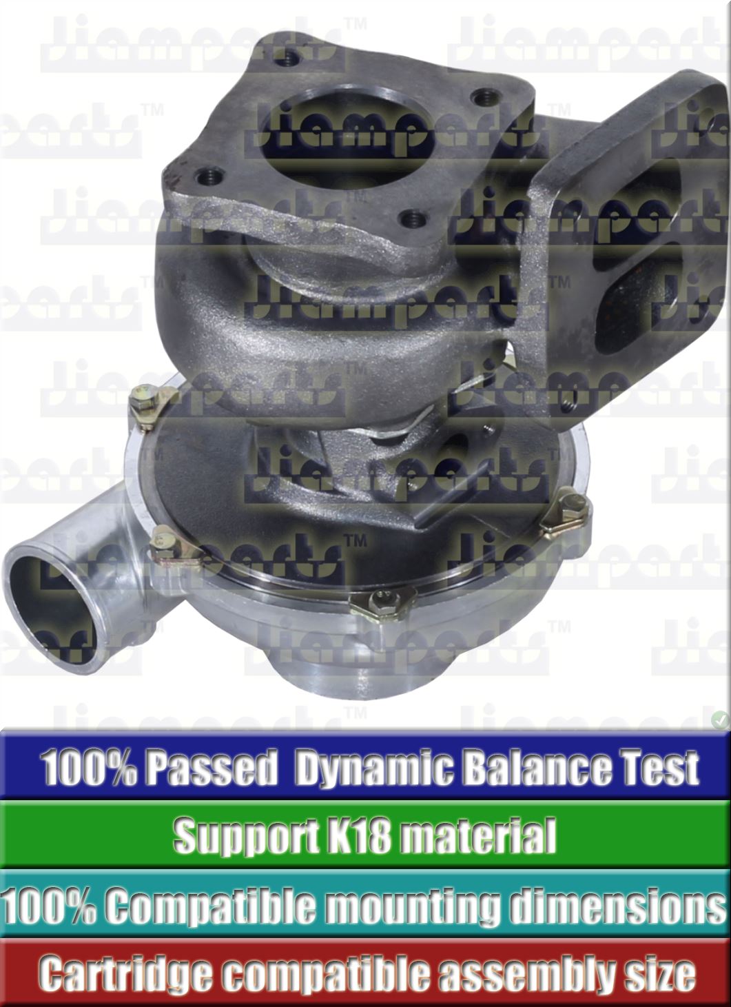 Description image:Turbocharger RHC62C-1185CQ23NFBRLL4612B VA240044