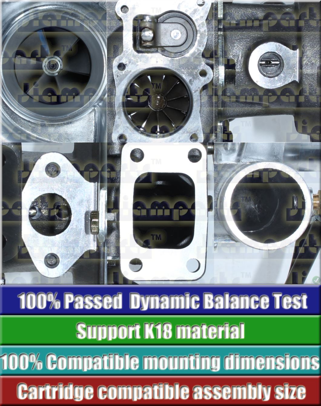 Description image:Turbocharger RHC62-1183P24NFBRLL5213CBZ 241003340