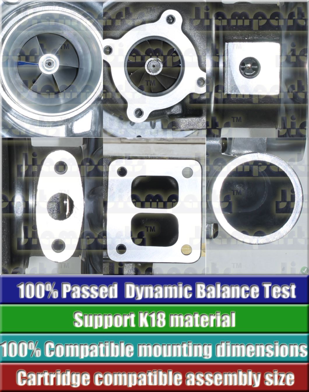 Description image:Turbocharger RHG6-110003Q35NHBRL543CA 72109715