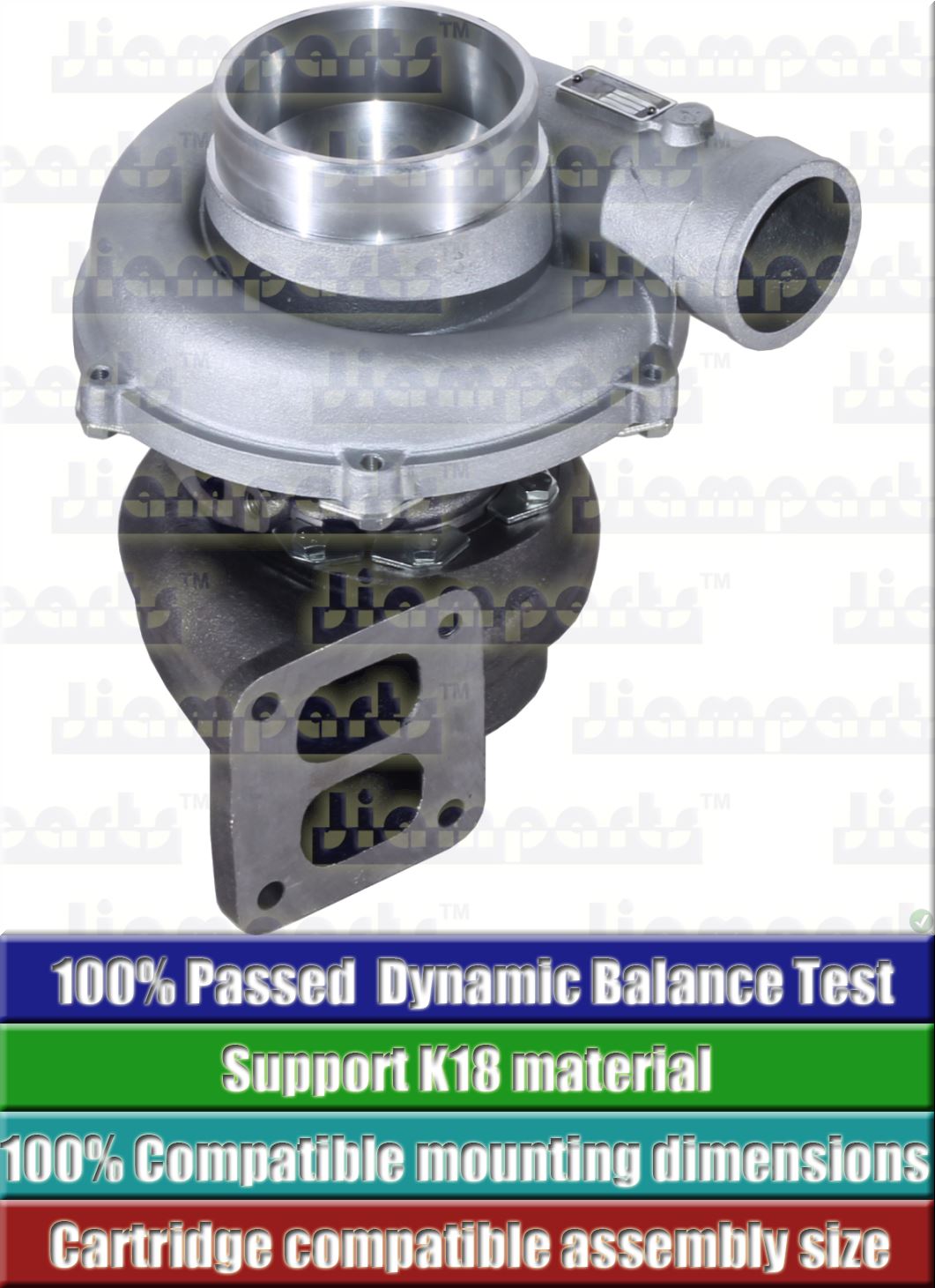 Description image:Turbocharger RHE8-14506Q30NABRL661CUAT 241002711A