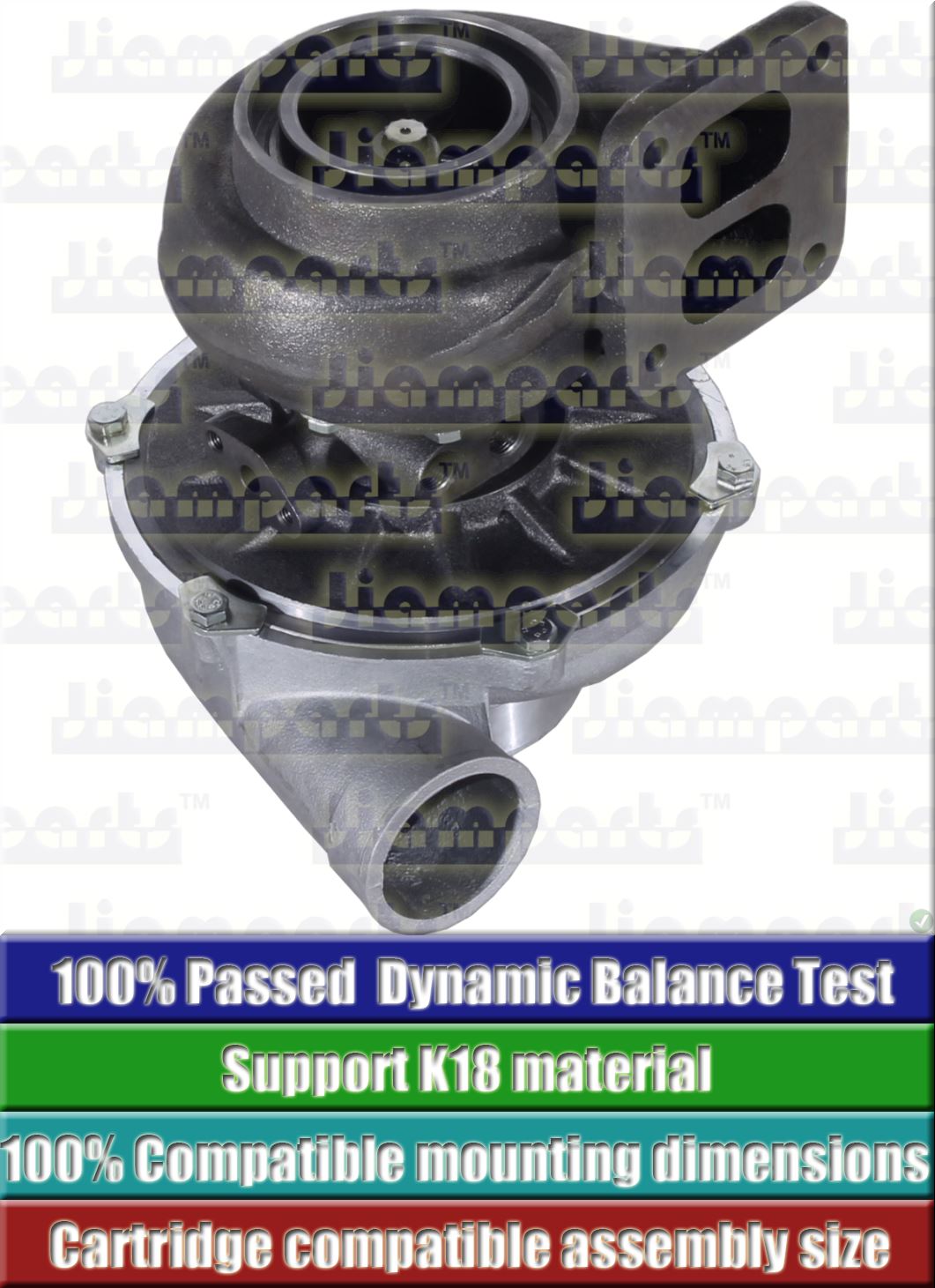 Description image:Turbocharger RHE8-14506Q30NABRL661CUAT 241002711A