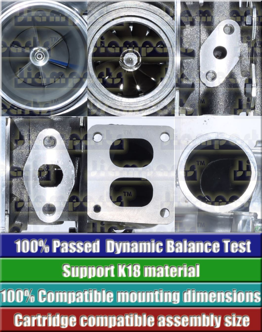 Description image:Turbocharger RHE8-14201Q38NABRL661CUAT VA740016
