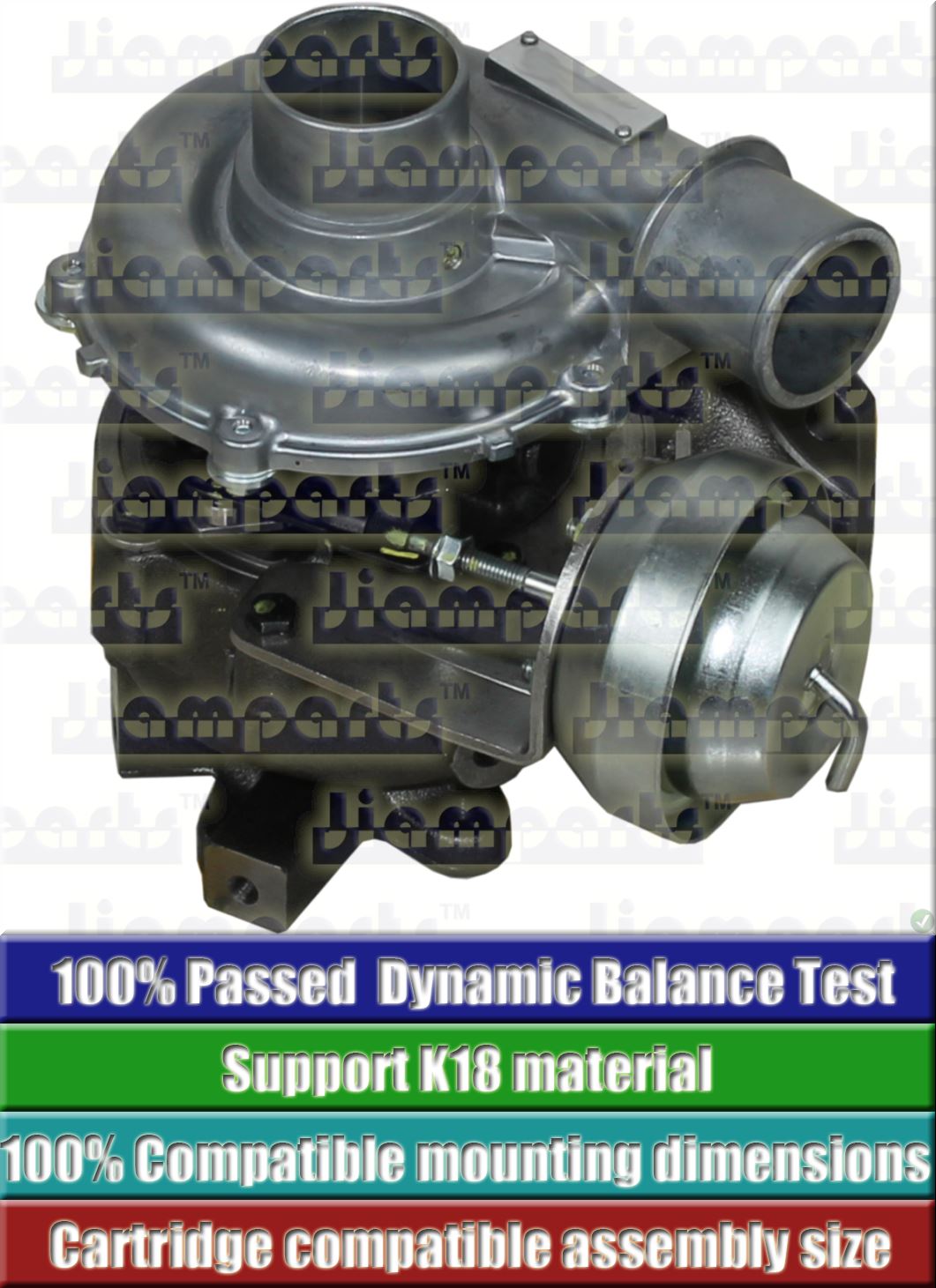 Description image:Turbocharger RHV4 VAD20021