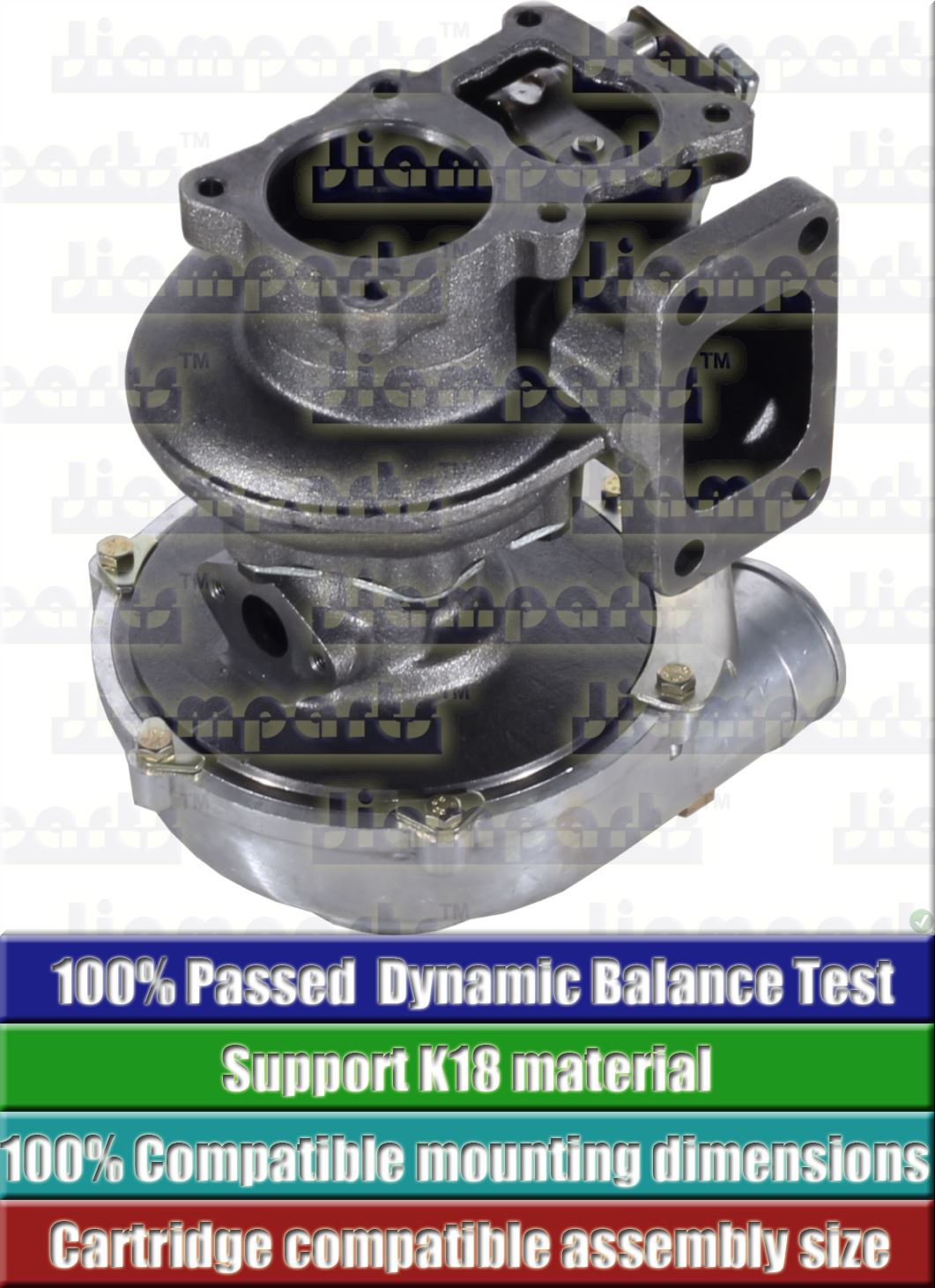 Description image:Turbocharger RHC62-1183P20NABRLL5213CBZ VB240063