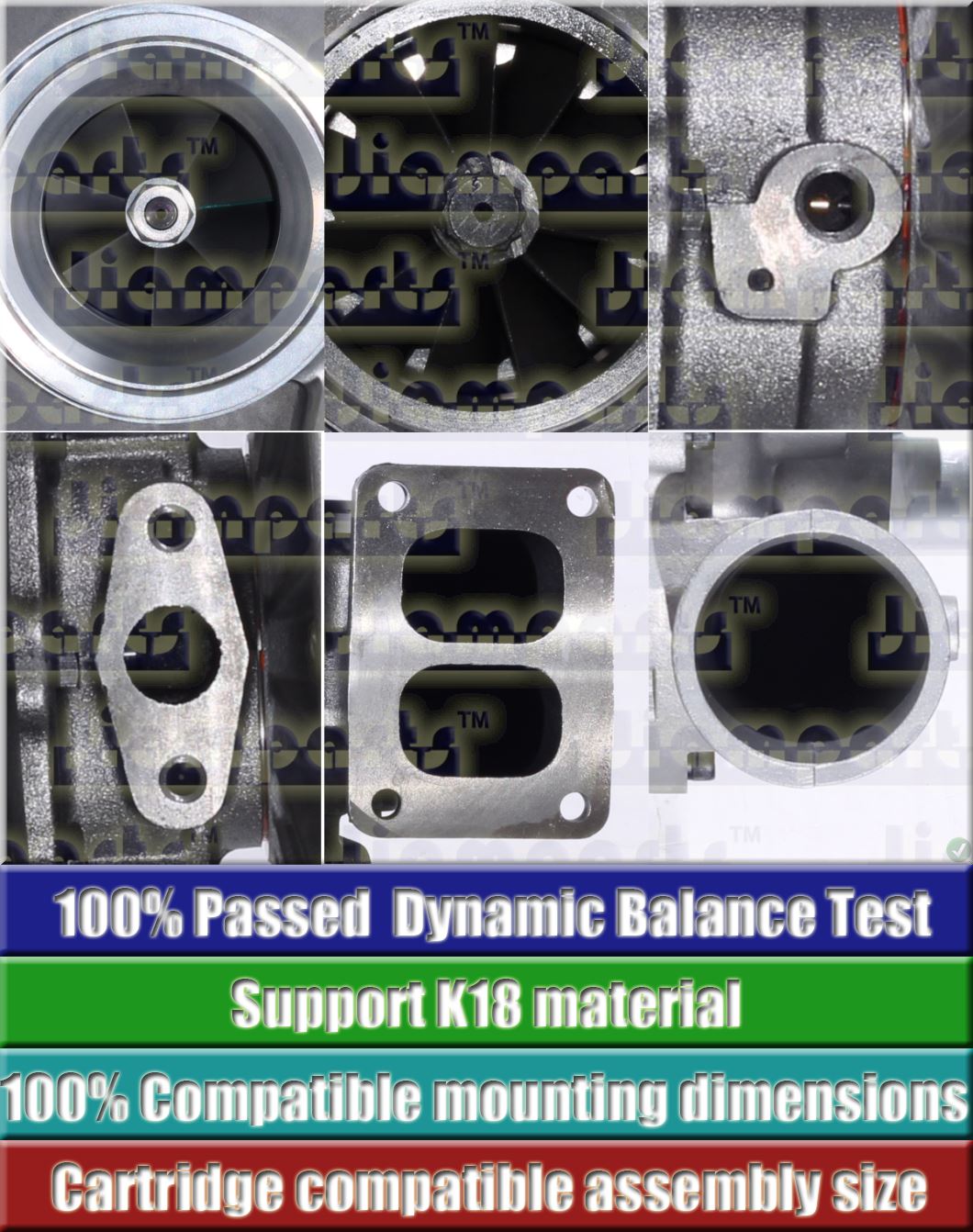 Description image:Turbocharger RHG9-12506Q35NHBRL671CUBT VC600013