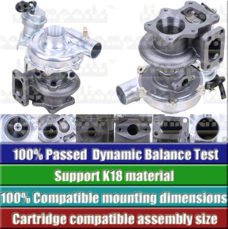 Showcase image:Turbocharger RHB6A-50001P11NRBRL392BZ VC140044