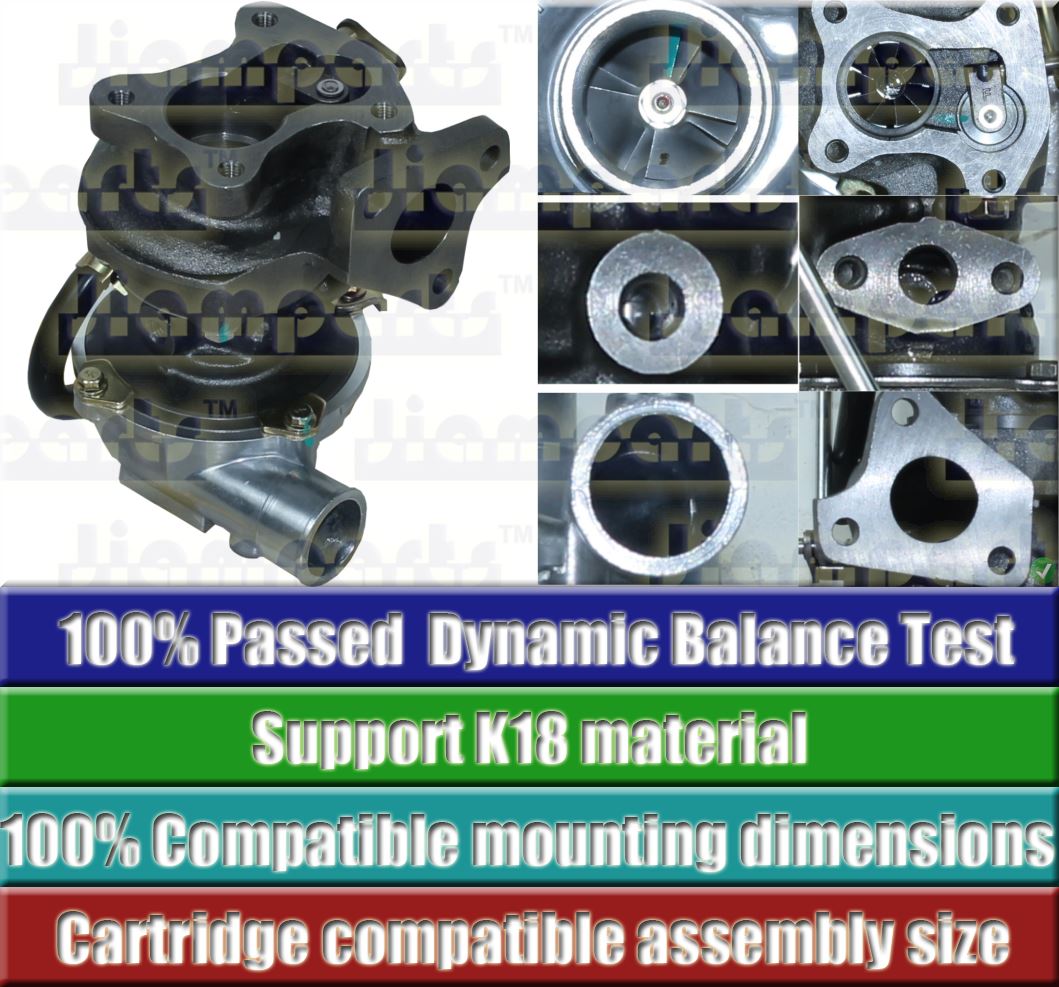 Description image:Turbocharger RHB32BW-68002BP14NRBRL314CBZ VD110094-2
