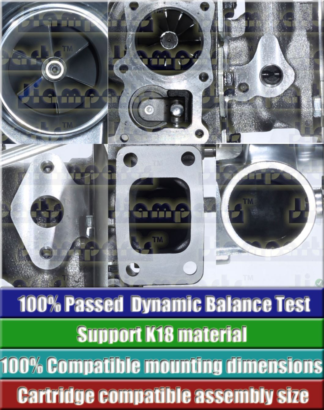 Description image:Turbocharger RHC62W-1183P17NABRLL5213CHBZ VD240041