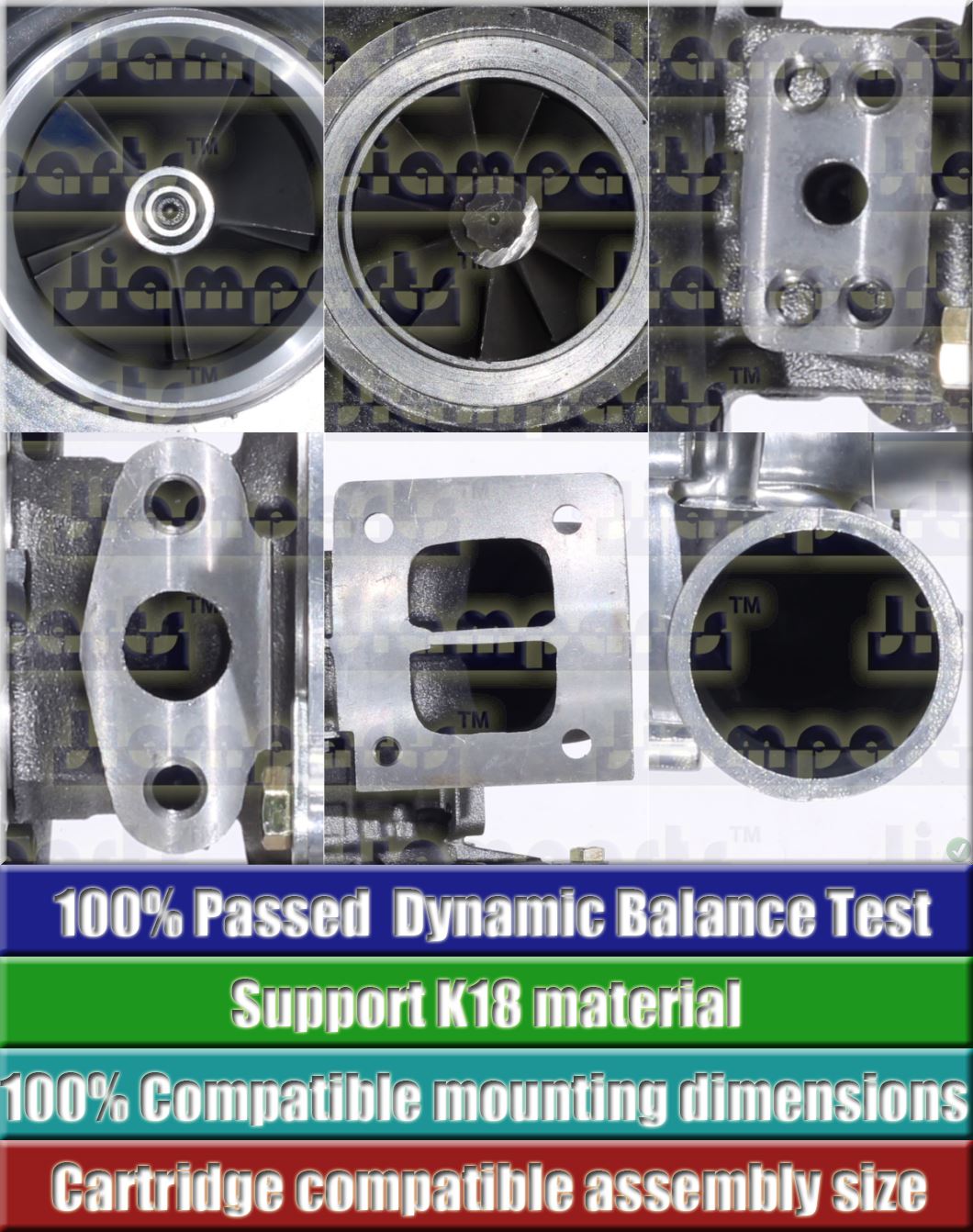 Description image:Turbocharger RHC7A-12001VAQ35NABRL603CB 241001470C