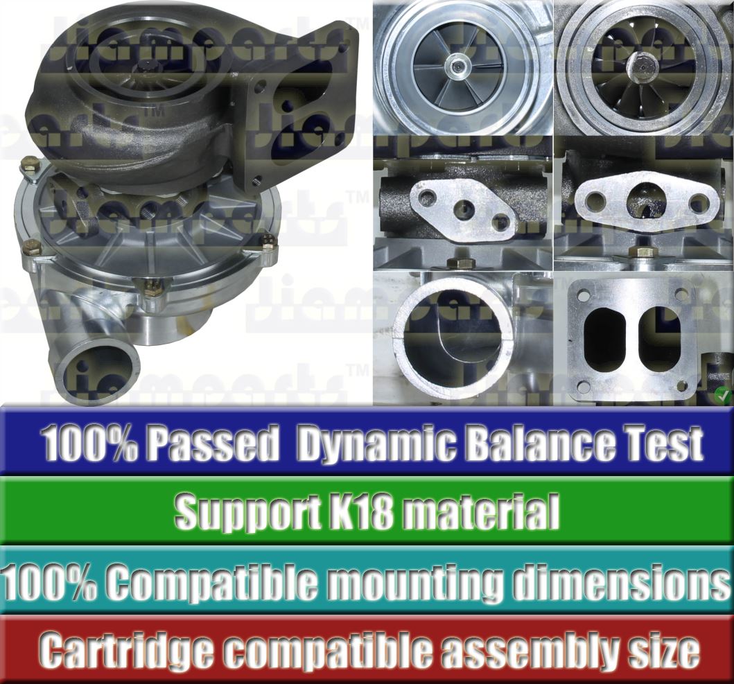 Description image:Turbocharger RHE7-13601Q33NABRA612CUAT 24100-2771