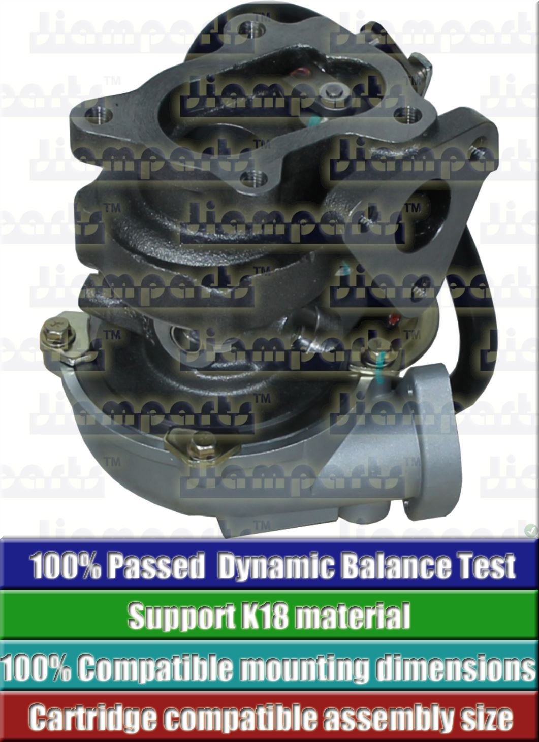 Description image:Turbocharger RHB31CW-30004CP7NRBRDL245AZ VE110069