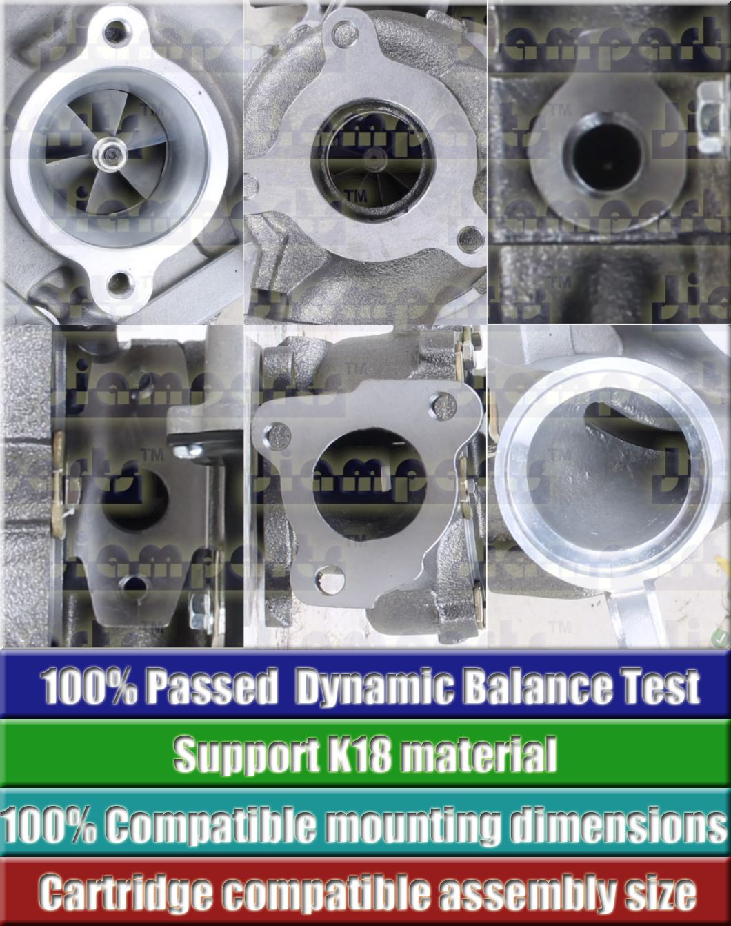Description image:Turbocharger RHV4 VED20027
