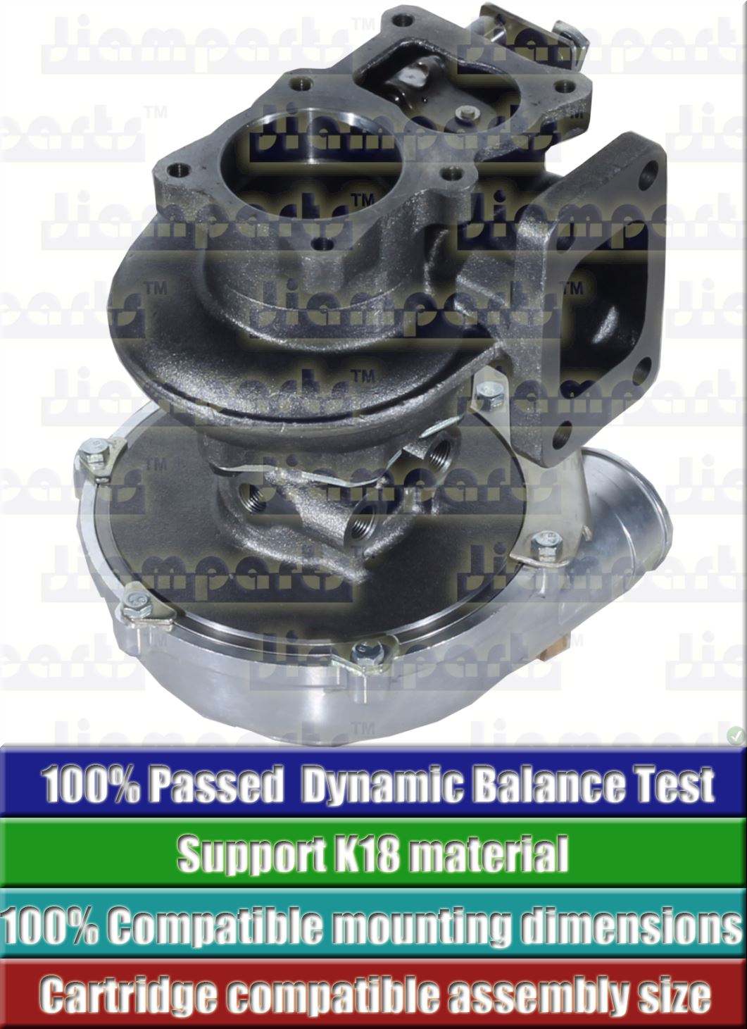 Description image:Turbocharger RHC62W-1183P17NABRLL5213CHBZ 241002264A