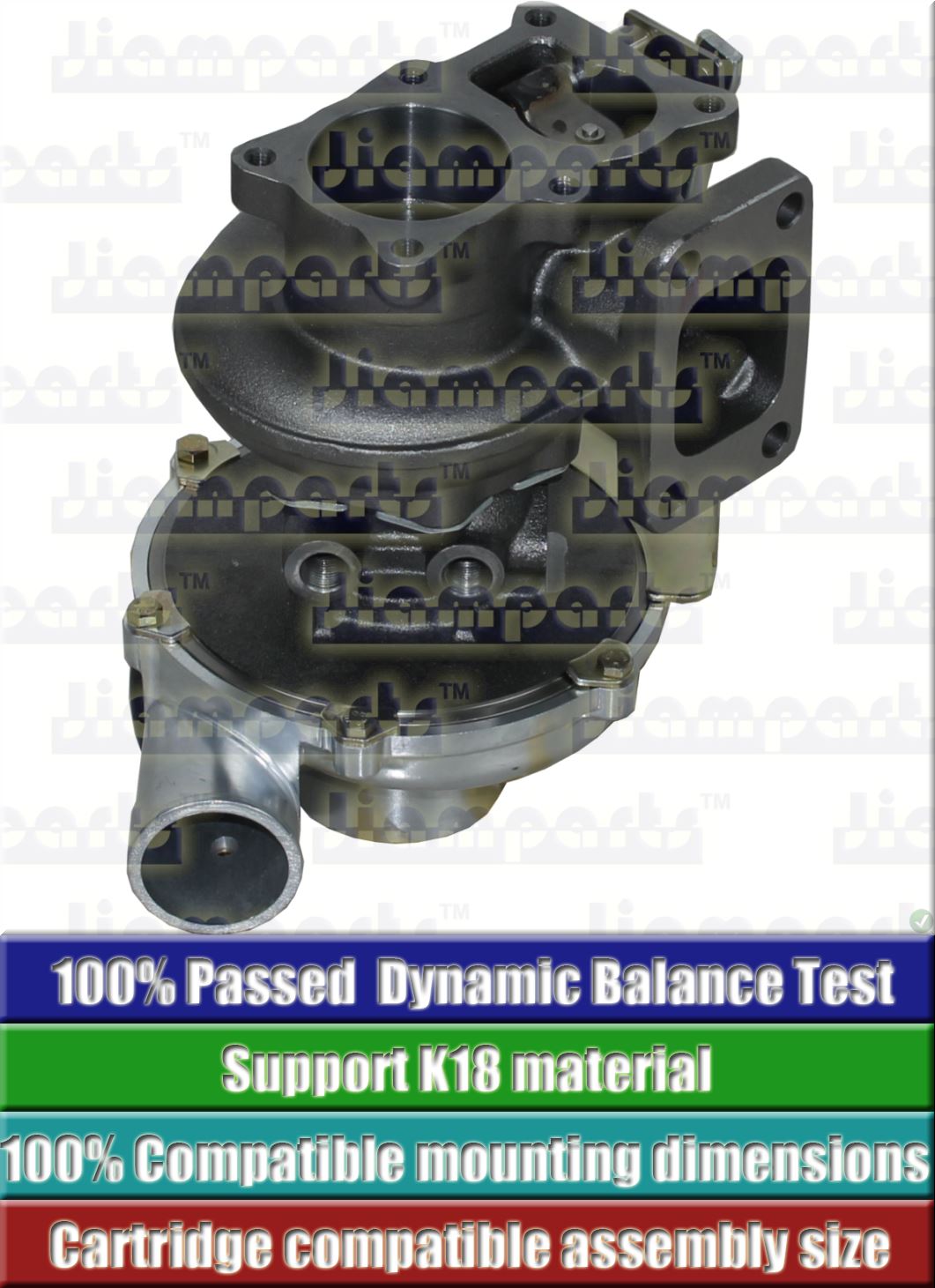 Description image:Turbocharger RHC62W-1183P20NABRLL5213CHBZ 241002203A