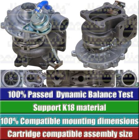 Showcase image:Turbocharger RHF5 VI430089-T