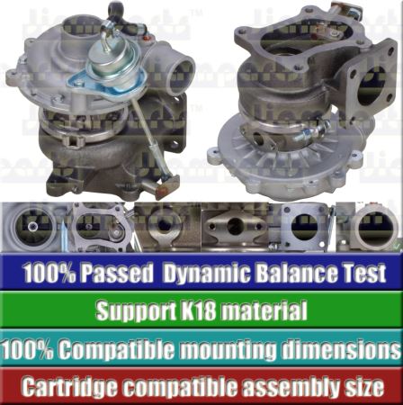 Showcase image:Turbocharger RHF5 VJ33-G