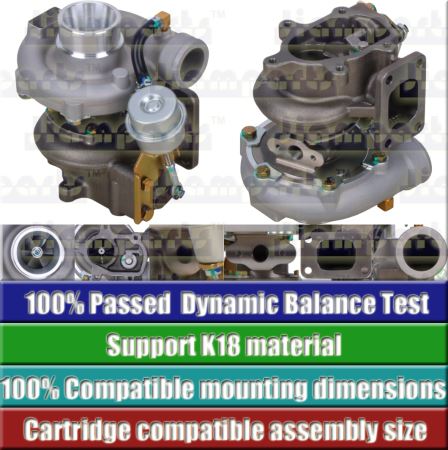 Showcase image:Turbocharger HP55 ZJ35-HA09159