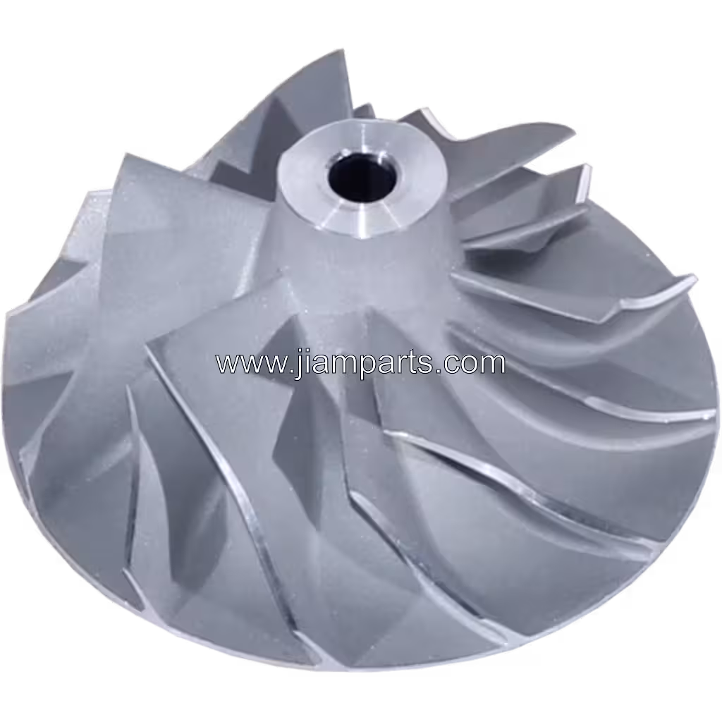 441793-0010 TA4501 aftermarket compressor wheel — top three-quarter view