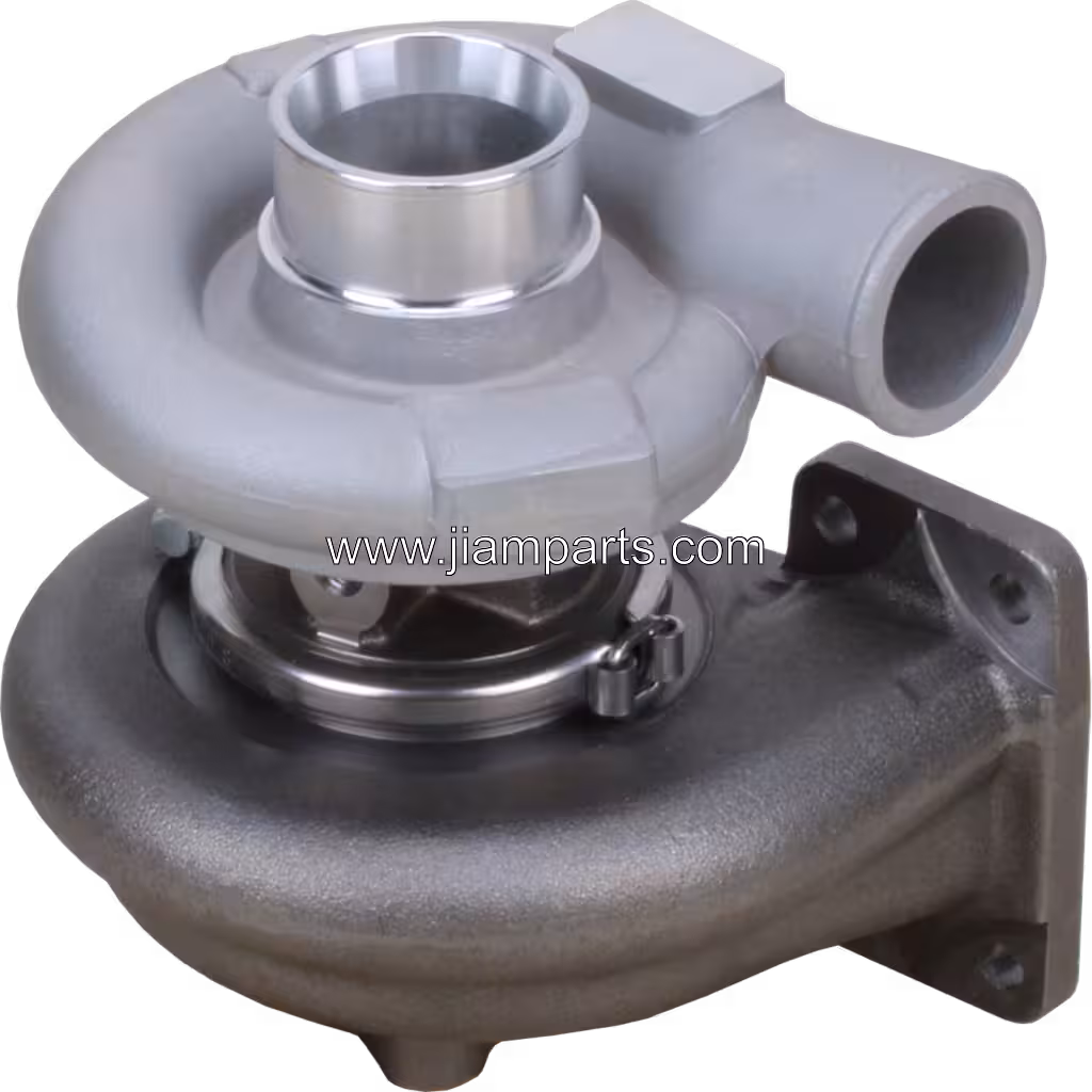 49179-02230-T TE06H-16M-12 aftermarket turbocharger — top three-quarter view
